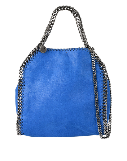 Mini Falabella Tote, &pound;350, Handbags, Blue, Faux Leather, Front view